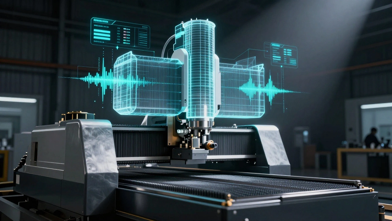 Физический станок покрыт цифровой голографической копией