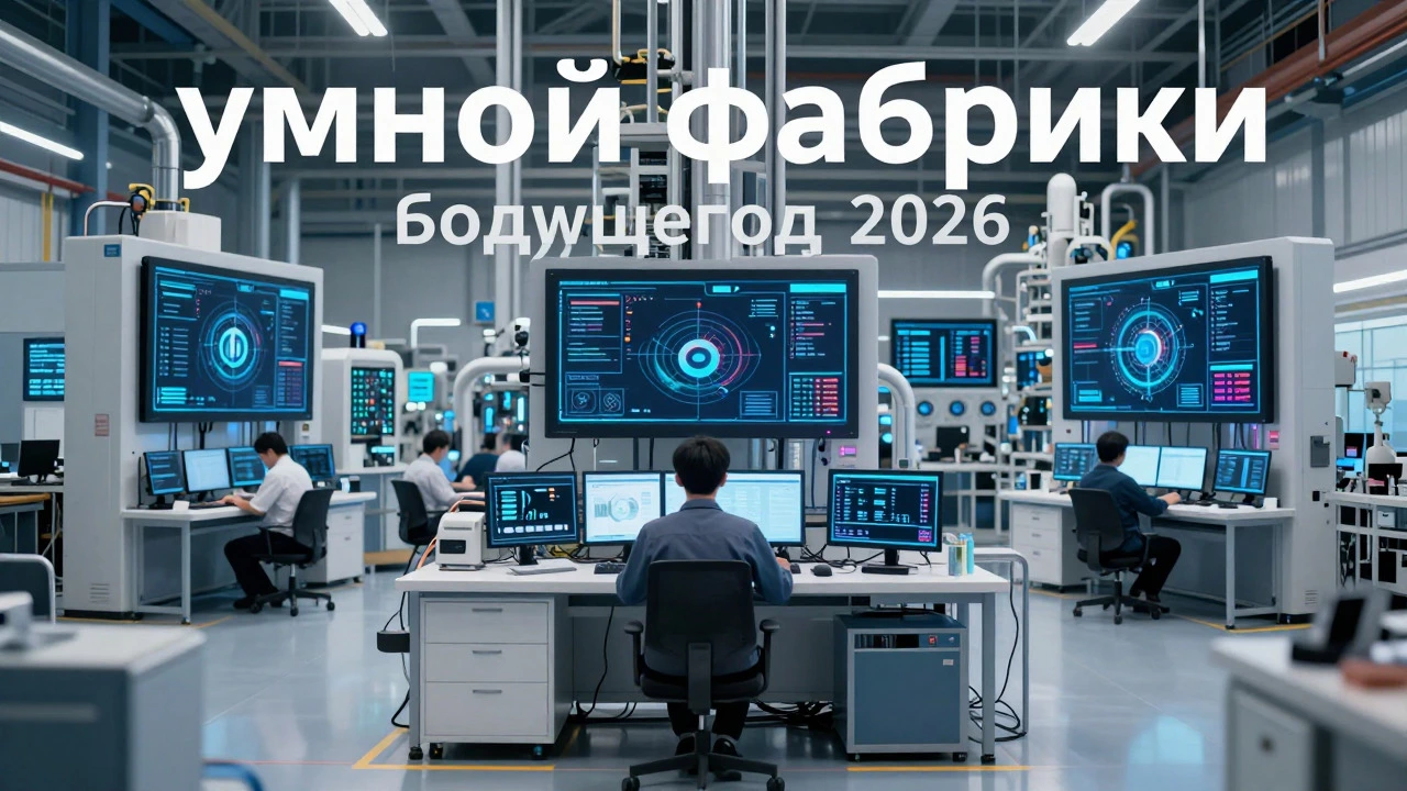 Видение умной фабрики будущего с использованием ИИ и цифровых технологий